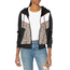 Southpole Women's Long Sleeve Hooded Tech Fleece Full Zip | Black/Leopard/Red