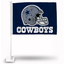 Rico Industries Dallas Cowboys Car Flag Blue Bkg Helmet
