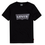 Levi Strauss & Co. Levi's Big Kids' Classic Batwing T-Shirt | Black Felt Stitched