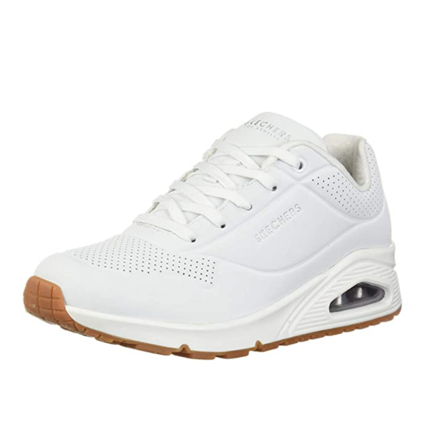 Skechers Women's Street on Sneaker 73690 | White/Gum