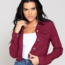 YMI Jeans YMI Junior Hyperstretch Jacket - Maroon / Burgundy - J91431