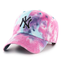 New York Yankees Magenta Marbled 47 Clean Up | Tie Dye
