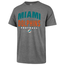 Miami Dolphins Men's Slate Grey Track Down Club Tee