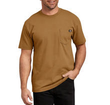 Dickies Men's Heavyweight Short Sleeve Tee, Brown Duck | WS450BD