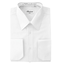 Berlioni Italy Men's Convertible Cuff Solid Dress Shirt | White