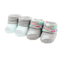 Nike Girls Newborn Infant Booties 2-Pair Pack