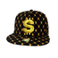 Black Hawk Dollar Sign Embroidered Snapback SB-829