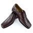 Antonio Cerrelli Antonio Cerrelli Mens Leather Dress Shoes, Charcoal Brown 5795