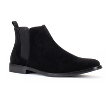 Harrison Myles Men's Classic Faux Suede Chelsea Boot B1852