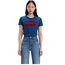 Levi Strauss & Co. Levis Women's The Perfect Tee Red Fuzzy Logo 17369-0617