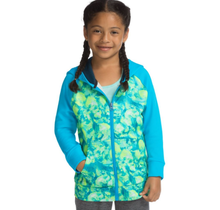 Hanes Sport Girl's Tech Fleece Full Zip Hoodie OK382