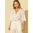 HYFVE HYFVE Kimono Sleeve Front Twist Blouse HF21F273