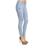 ENJEAN ENJEAN Women's Distressed Embroidered Skinny Jeans EP780