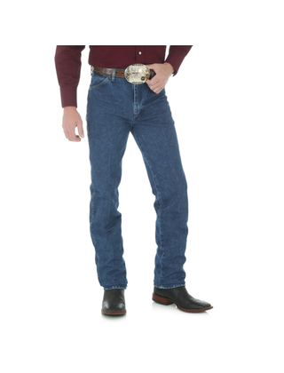 Wrangler Mens Cowboy Cut Slim Fit Jean - Stonewash 936GBK