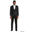 Tazio Men's Satin Slim Fit 3pc Suit M288SK-1