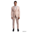 Tazio Men's 3 Piece Ultra Slim Fit Suit M255US -07
