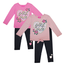 Girl's Pink Girls Pink Girl's Toddler Heart Top and Legging Set 7383002