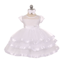 Wonser Little Girl's Dress w/ Matching Headband 7615  (Sizes 6M - 4T)