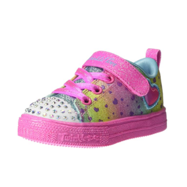 Skechers Little Girls Twinkle Toes - Twi-Lites 2.0 - Twinkle Charms  Light-Up High-Top Casual Sneakers From Finish Line - Macy's