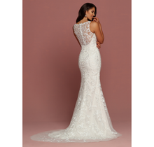 Da Vinci Bridal Dress Tulle & Lace Fit And Flare #5048