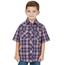 Wrangler Wrangler Boy's Retro Short Sleeve Snap Shirt BVR508N (Sizes 8-20)