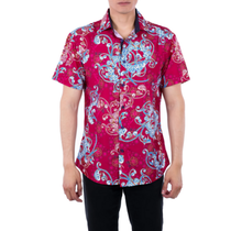 BC Collection Short Sleeve Button Down Shirt 202124