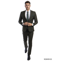 Tazio Men's 3 Piece Skinny Fit Suit M284SK-03