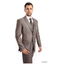 Tazio Men's 3 Piece Modern Suit M158-1