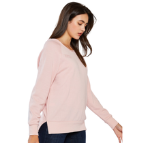 Relex Women's Fleece Oversized Off Shoulder Sweatshirt T678S