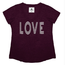 Reflex Reflex Women's Plus S/S LOVE Slub Tee S892B