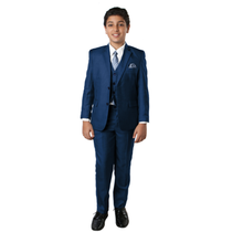 Tazio Boy's 5pc Suit B394-11 (Little Boy)