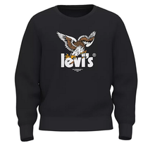 Levi's Men's Graphic Crew Poster Eagle  Sweatshirt 38796-0079