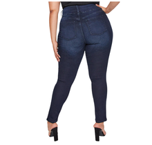 YMI Jeans Plus 3 Button High-Rise Skinny Jean DR