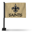 Rico Industries NFL New Orleans Saints Double Sided Car Flag - 16" x 19" FGK1313