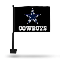 NFL Dallas Cowboys Double Sided Car Flag - 16" x 19" FGK1811