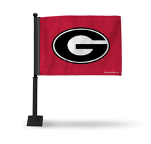 NCAA Georgia Bulldogs Double Sided Car Flag - 16" x 19" FGK110105