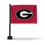 Rico Industries NCAA Georgia Bulldogs Double Sided Car Flag - 16" x 19" FGK110105