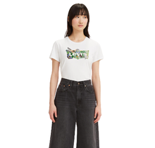 Levi's Women's The Perfect Tee Batwing Forest Fill 17369-1890