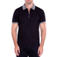 Bespoke Moda Bespoke Men's Zipper Polo Shirt 221801BK
