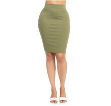 IRIS Basic Woven Solid Skirt IS1444