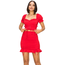 Story On Story On Women's Ruched Skirt and Crop Top Set 7059SSET