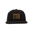Ethik Worldwide Twenties Wool 6 Panel Hat, Black