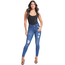 YMI Jeans YMI Juniors Essential 3 Button High Rise Skinny Jeans P60740