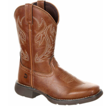 Durango Big Kid's Rodeo Brown Western Boot DBT0223TS