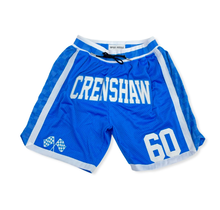 HGC Basketball Shorts - Sky Blue Checkered Flag Crenshaw