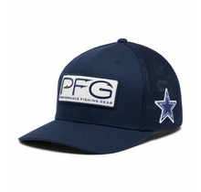 Dallas Cowboys Unisex Columbia PFG Mesh Hooks Ball Hat