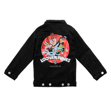 Haus of Jr. Looney Fam Denim Jacket (Black)