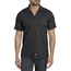 Dickies Dickies Men's Slim Fit S/S FLEX Twill Work Shirt WS673BK