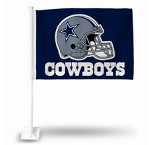 NFL Dallas Cowboys Double Sided Car Flag - 16" x 19" FGK1804