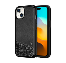 ZIZO Division Series Case for iPhone 15, Black Sparkle